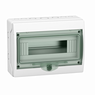 10315 - Schneider Electric - Weatherproof enclosure, mini Kaedra, for modular device, 1x12 modules, 1 terminal block