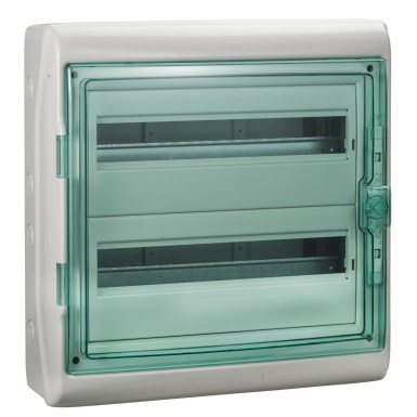 13984 - Schneider Electric - Kaedra - modulaarse seadme jaoks - 2 x 18 moodulit - 1+1 klemmiplokki
