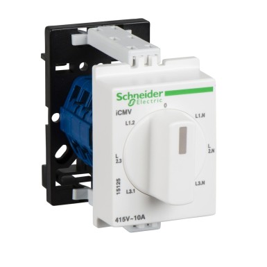 15125 - Schneider Electric - PowerLogic - 7-positsiooniline voltmeetri lüliti - moodulid - 415 V