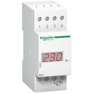15201 - Schneider Electric - PowerLogic - digitaalne voltmeeter - modulaarne - 0 kuni 600 V