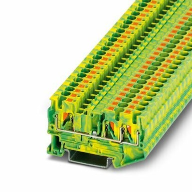 3211780 - Phoenix Contact - 50 kaitsevoolujuhtide klemmklotsid - PT 4- TWIN-PE - 50 tk 3211780