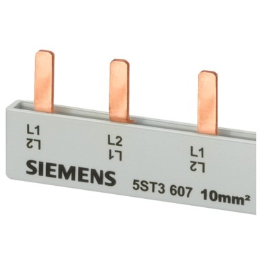 5ST3638 - Siemens - Pin-kamm, 16mm2 Ühendus: 6x 2-faasiline otsekontaktiga kaitstud