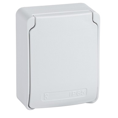81142 - Schneider Electric - PratiKa - veekindel kast RJ45 pistikupesale - IP65 IK09 - 1 RJ45 pistikupesa