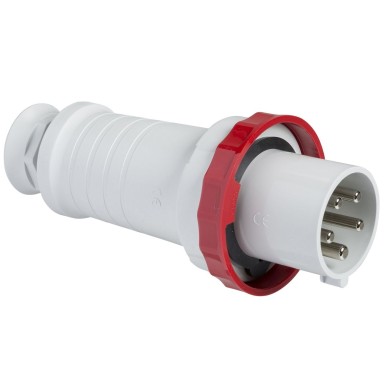81383 - Schneider Electric - PratiKa - sirge tööstuspistikupesa - 63 A - 3P+N+E - 380-415 V AC - IP67