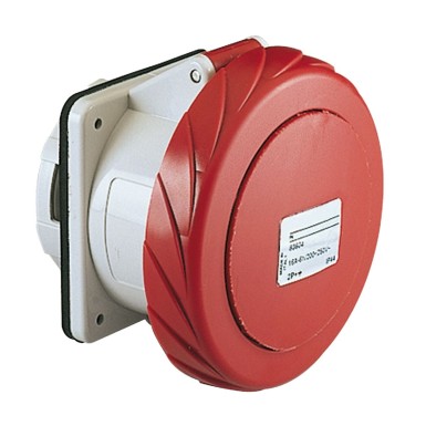 81694 - Schneider Electric - PratiKa - CEE sirge tööstuslik pistikupesa - 125A 4P 380V 6U - IP67