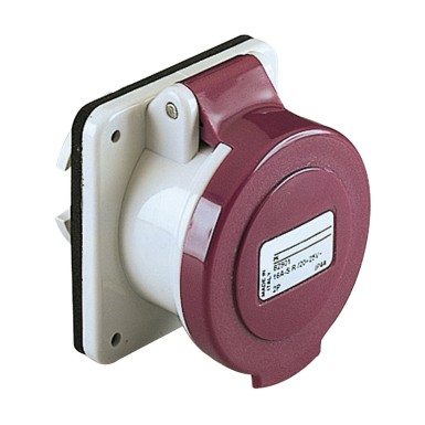 82901 - Schneider Electric - PratiKa - sirge tööstuslik pistikupesa - 16 A - 2P - 20-25 V AC - IP44