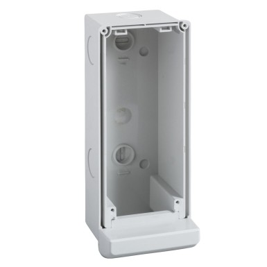 83920 - Schneider Electric - PratiKa - seinakast 1 lukustatava pistikupesa jaoks koos väljalöögiga - 103x250mm