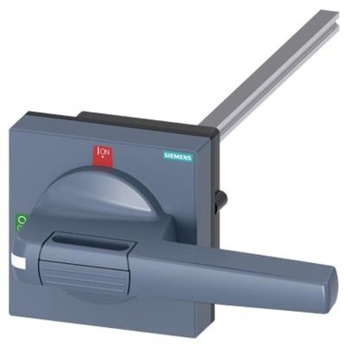 8UD1151-3AF21 - Siemens - Uksekäiguklappide pöörlev toimimismehhanism standardne tolerantsi kompenseerimisega Suurus 100 x 100, Aksel 10 x 10, 300 mm, Test-0-I, komplektne seade Käepide 140 mm Lisavarustus 3KD suurus 4, 3KF suurus 4 jaoks