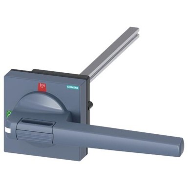 8UD1161-4AF21 - Siemens - Uksekäiguklappide pöörlev toimimismehhanism standardne tolerantsi kompenseerimisega Suurus 100x 100, võlli 12x 12, 300 mm, Test-0-I, komplektne seade Käepide 200 mm Lisatarvik 3KD suurus 5, 3KF suurus 5 jaoks