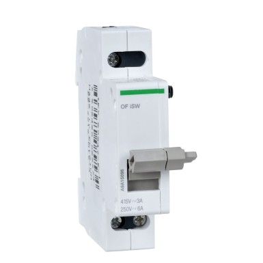 A9A15096 - Schneider Electric - Acti9, iSW OF lisakontakt iSW lüliti jaoks 3A 415VAC - 6A 250VAC