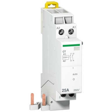 A9C15185 - Schneider Electric - Prodis, 25A 2P kiirühenduskontaktor, 2NO kontakt, 230V juhtseade