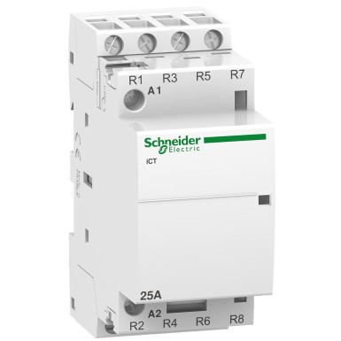 A9C20837 - Schneider Electric - Acti9, iCT kontaktor 63A 4NO 220...240VAC 50Hz