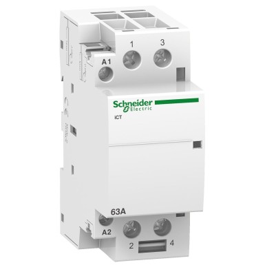 A9C20862 - Schneider Electric - Acti9, iCT käsitsi juhitav kontaktor 25A 2NO 24VAC 50Hz