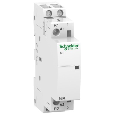 A9C22715 - Schneider Electric - Acti9, iCT kontaktor 20A 2NO 230...240VAC 50Hz