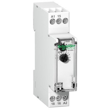 A9E16065 - Schneider Electric - Acti9, RTA, ajaviitelülitusrelee hooldatud tellimisel 1OF 24...240VAC 24VDC