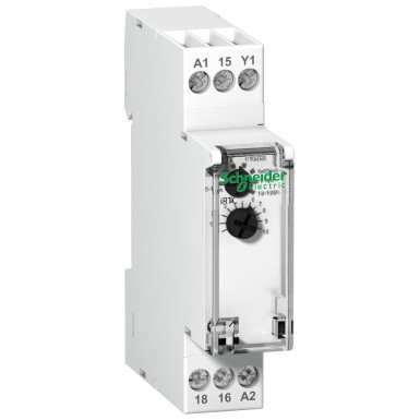A9E16067 - Schneider Electric - iRTC relee- viivitab koormuse väljalülitamist avanemisel- 1 O/C - Uc 24-240VAC/24VDC