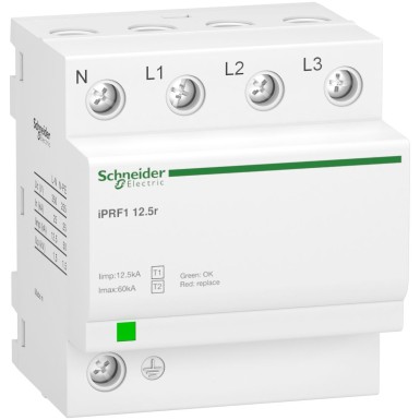 A9L16634 - Schneider Electric - iPRF1 12.5r mooduliline liigpinge piiraja - 3P + N - 350V - kaugüleanduriga