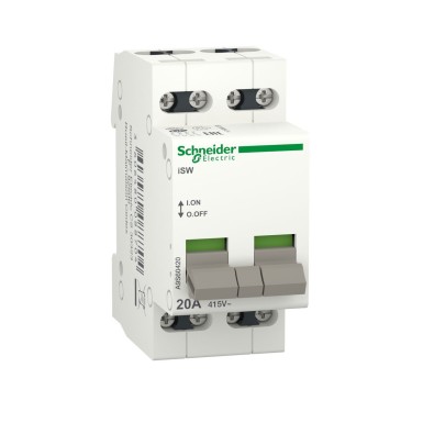 A9S60420 - Schneider Electric - Acti9, iSW kontroll-lüliti 4P 20A 415VAC