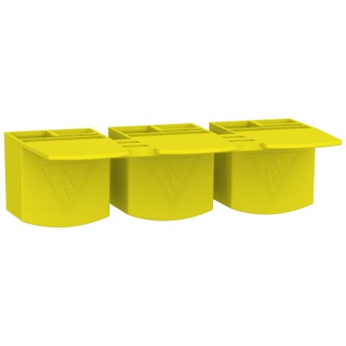 A9X21096 - Schneider Electric - Acti9 iDT40 - 12 isolaatori komplekt - horisontaalsele jaotushambale