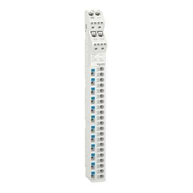 A9XPK707 - Schneider Electric - Vertikaalne jaotusplokk, Acti9 VDIS, 3P+N, 125A, 250/440VAC, 33 ühenduspunkti