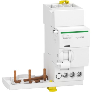 A9Y62340 - Schneider Electric - Acti9 iDT40 - Vigi diferentsiaalmoodul - iDT40 söötja - 3P 40A 30mA tüüp AC