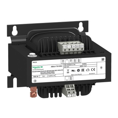ABL6TS100U - Schneider Electric - Phaseo - pingetrafo - 230..400V - 1x230V - 1000VA