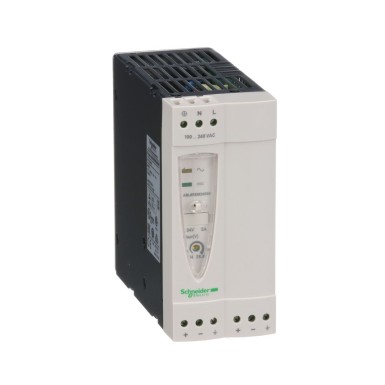 ABL8REM24050 - Schneider Electric - Phaseo ABL8 - lülitusvooluallikas - 5A - 100 kuni 240Vac ühe-/kahefaasiline - 24Vdc