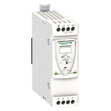 ABL8RPS24030 - Schneider Electric - Phaseo ABL8 - lülitusvooluallikas - 3A - 100 kuni 240Vac ühe-/kahefaasiline - 24Vdc