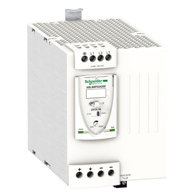 ABL8WPS24200 - Schneider Electric - Phaseo ABL8 - lülitusvooluallikas - 20A - 380 kuni 500 V kolmefaasiline - 24 Vdc