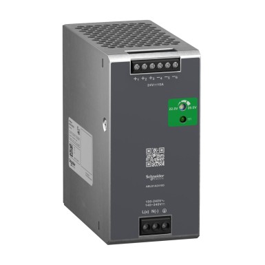 ABLS1A24100 - Schneider Electric - Modicon ABL - lülitusvooluallikas - 10A - 100 kuni 240 VAC ühe-/kahefaasiline - 24 Vdc