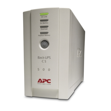 BK500EI - APC - APC BackUPS CS 500VA USB/SER USV koos PowerChute Personaliga