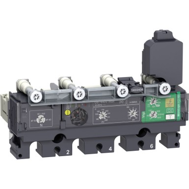 C2544B250 - Schneider Electric - Väljalülitusseade MicroLogic Vigi 4.2AB, ComPacT NSX250, 4P, põhi- ja maavoolukaitse, erirakendused, 240A