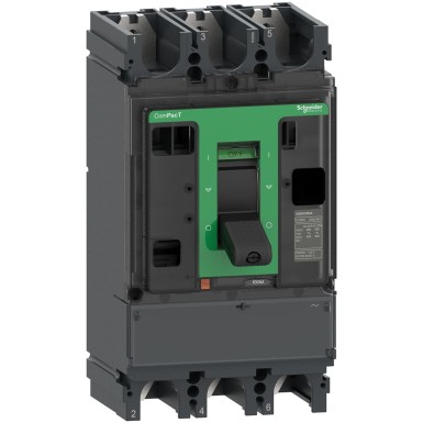 C403400S - Schneider Electric - Lülituskatkesti, ComPacT NSX400NA, 3P, fikseeritud, termiline vool Ith 400A