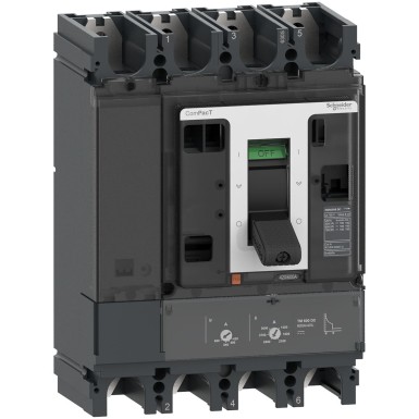 C40F4TM250D - Schneider Electric - ComPacT NSX400F DC - alalisvoolu kaitselüliti - TM-DC 250A - 4P4D - 36kA - fikseeritud paigaldus