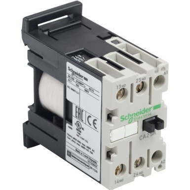 CA2SK20Q7 - Schneider Electric - TeSys CA2SK - kontaktor - 2NO+0O - vahetu - 10A - 380Vac