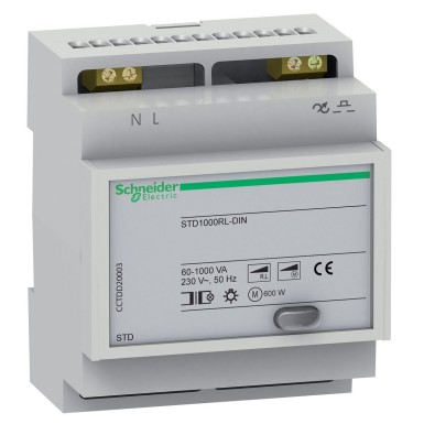CCTDD20003 - Schneider Electric - STD - kaugdimmer - 1000W - DIN - stsenaariumjuhtimine