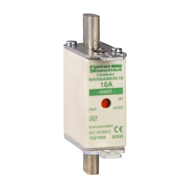 DF2HA1251 - Schneider Electric - DIN-kassettkaitsmed, TeSys GS, tera suurus DIN NH1, kaitsme tüüp aM, 690VAC, 250A, ilma lööklaasita.