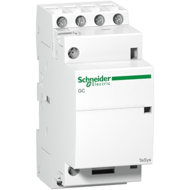 GC2540M5 - Schneider Electric - Modulaarne kontaktor, TeSys GC, AC-7a, 25A, 4NO, 220-240VAC 50Hz mähis.