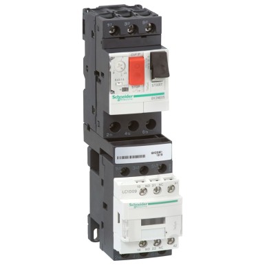 GV2DM107BD - Schneider Electric - TeSys GV2DM - kombineeritud mootori starter - otsene - 1,6..2,5A - 24Vdc