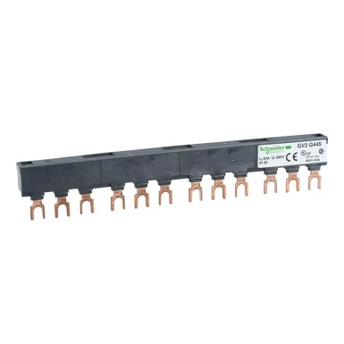GV2G445 - Schneider Electric - TeSys GV - kolmepooluseline elektrikontakt - 63A - 4 haru - samm 45 mm