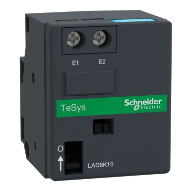 LAD6K10B - Schneider Electric - TeSys D - mehaaniline blokeeringuplokk - 24Vdc/ac 50..60Hz