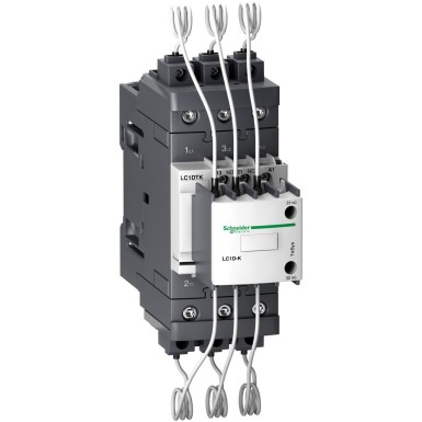 LC1DTKP7 - Schneider Electric - Kondensaatorkontaktor, Tesys Deca, 40kVAR 400/415V 50Hz, 230V AC 50/60Hz mähis.