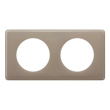 066612 - Legrand - 2 GANG PLATE PEBBLE