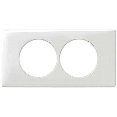 068808 - Legrand - PLATE 2G 57MM WHITE