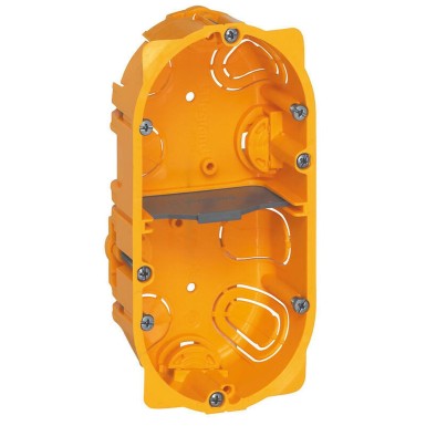 080042 - Legrand - BOX DRY-PART 2 GANG DEPTH 40MM