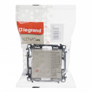 752201 - Legrand - 1W LÜLITI 10AX IV VL