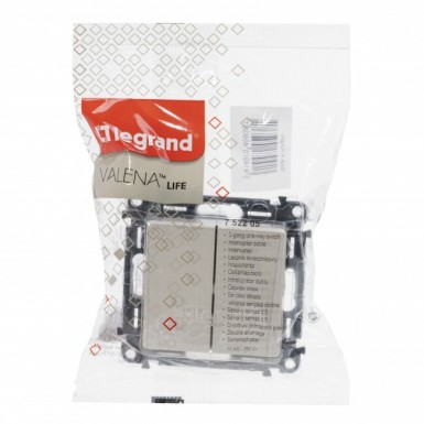 752205 - Legrand - 2G2W LÜLITI 10AX IV VL