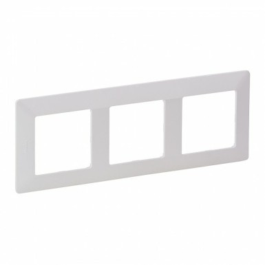 754003 - Legrand - 3G PLAAT VALGE VL