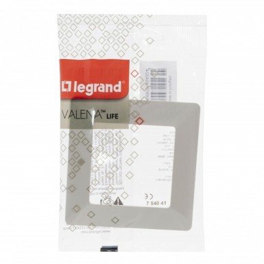 754041 - Legrand - 1G PLAAT IV VL