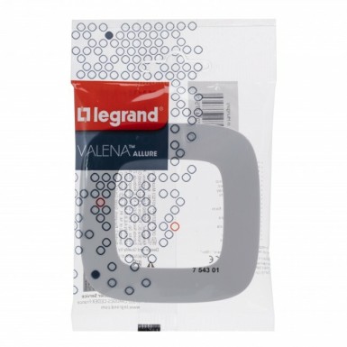 754301 - Legrand - 1G PLAAT VALGE V2